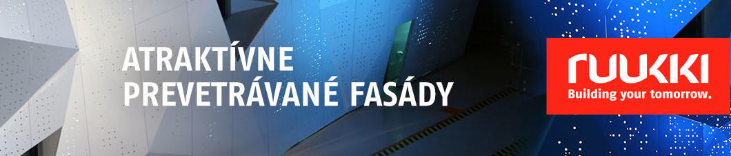 Fasádne obklady Ruukki