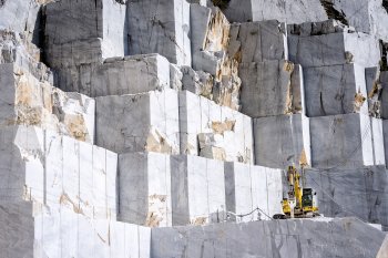 Mramorový lom, Carrara, Taliansko (foto: Massimo Santi, shutterstock)