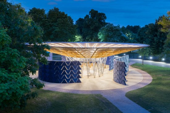 Serpentine Pavilion, Londýn, Zdroj: Archív Kéré Architecture