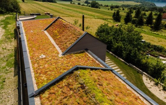 Jeden z finalistov – Rodinný dom Hýľov v okrese Košice
Zdroj: Asociácia pre zelené strechy a zelenú infraštruktúru