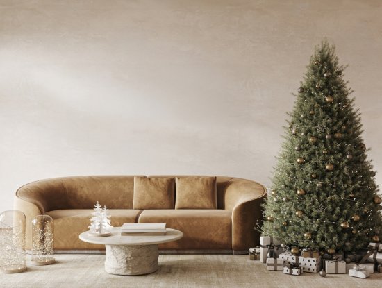 Napríklad takýto minimalistický vianočný stromček budete v nasledujúcich rokoch vídať určite častejšie. Zdroj: V1ktoria, shutterstock