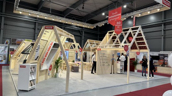 Víťazná expozícia v kategórii od 50 m² - VELUX Česká republika s.r.o. Foto: Kateřina Kočická