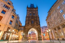 Pražská Prašná brána oslavuje veľké jubileum 550 rokov