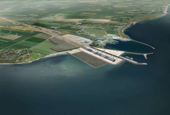 Tunel postupne nahradí vyťaženou trajektovú trasu medzi Rødby a Puttgardenem, ktorú dnes obsluhuje spoločnosť Scandlines. Zdroj: Femern A/S, femern.com