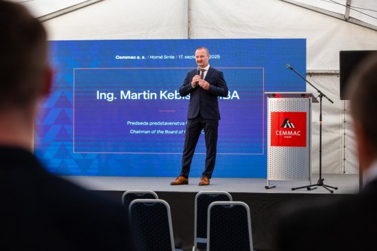 Ing. Martin Kebísek, MBA – predseda predstavenstva CEMMAC