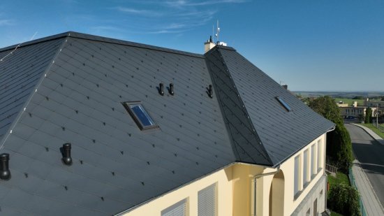 Odvetrávacie komíny na streche SATJAM Rombo Metalic, Zdroj: SATJAM