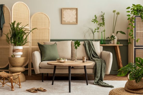 Hygge interiéry v odtieňoch bielej, šedej a béžovej zaplavili sociálne siete aj dizajnové magazíny. Zdroj: Followtheflow, shutterstock