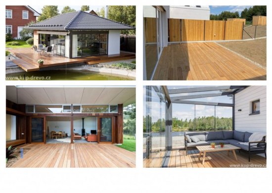 Fotografie: Naše projekty s použitím terasových dosiek zo smrekovca.