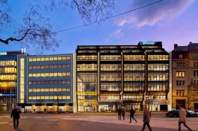 Rekonštrukcia OD Dunaj napreduje, dokončujú sa detaily na fasáde