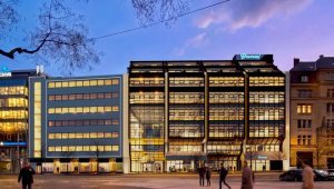 Rekonštrukcia OD Dunaj napreduje, dokončujú sa detaily na fasáde