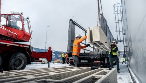 Medzinárodná stavebná skupina HSF System stavia v Žiline prvú 3D tlačenú autoumyváreň na Slovensku