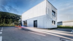 Stavebná skupina HSF System postavila prvú 3D tlačenú autoumyváreň na Slovensku