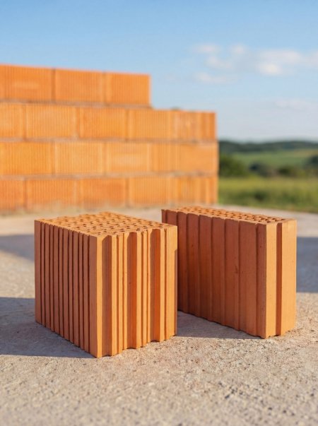 Akustické tehly Porotherm AKU (wienerberger)