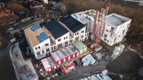 Moderné technológie a osvedčené materiály v rezidenčnej výstavbe HARMONIA. Revitalizácia brownfieldu v pražských Hrdlorezoch