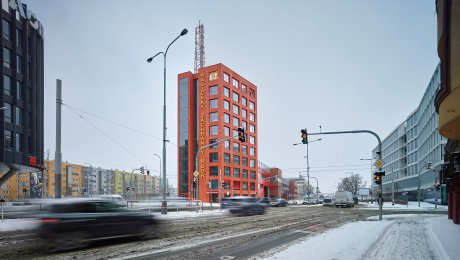 Komplex sídla Hasičského záchranného zboru Praha Holešovice