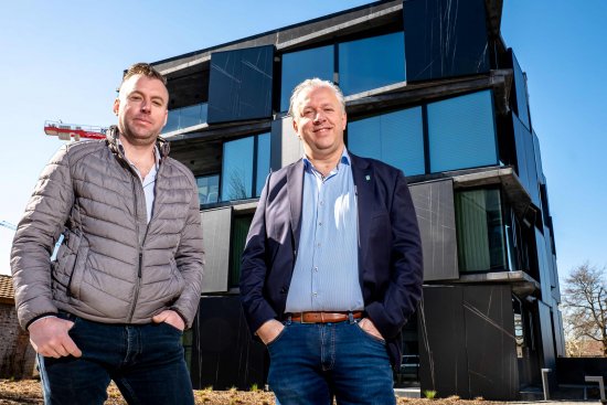 Josan Erens z montážnej spoločnosti a produktový manažér značky Vaillant v Belgicku, Erwin Beerts