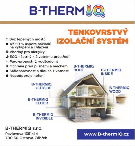 Tenkovrstvý izolačný systém B-THERMIQ
