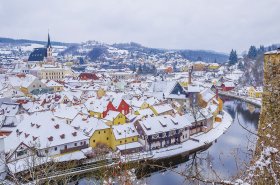 Žiarivá architektúra budov