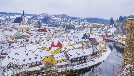 Žiarivá architektúra budov