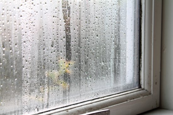 Okná s dvojsklom sa väčšinou rosia na interiérovej strane okna, okná s trojsklami hlavne zvonku. Rosenie okien zvonku je známkou ich vyššej tepelnoizolačnej kvality. Dôvod rosenia je, že povrchová teplota okna je nižšia, než teplota rosného bodu priľahlého vzduchu. Autor: P. Qvist, Shutterstock