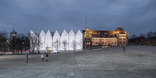 Poľské architektonické štúdio KWK stojí za mnohými ojedinelými realizáciami. Jednou z nich je napríklad Národné múzeum v Štetíne. Zdroj: Jakub Certowitz / KWK promesa