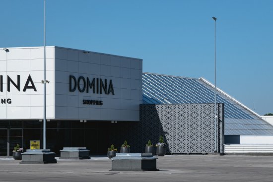 Nákupné centrum DOMINA v Lotyšsku.